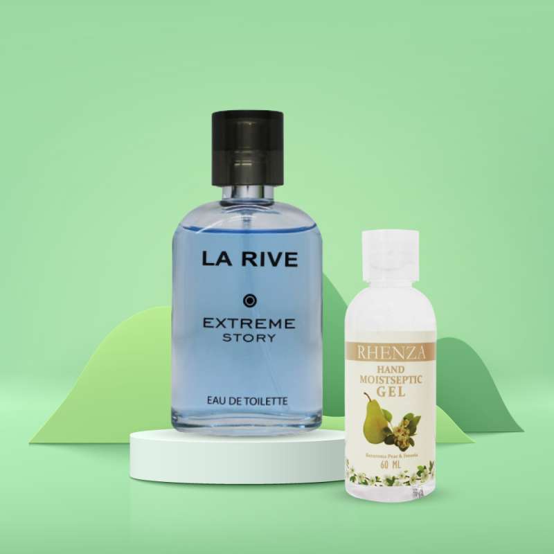 Promo Travel Size La Rive Extreme Story Man 30 ML Rhenza Hand