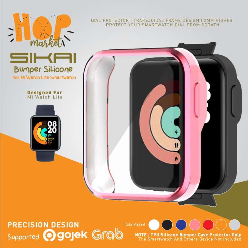 Promo SIKAI Rubber Case Soft TPU Bumper Cover Screen Protector Casing for Xiaomi  Mi Watch LITE di Seller HOP Market - Kota Jakarta Barat, DKI Jakarta |  Blibli