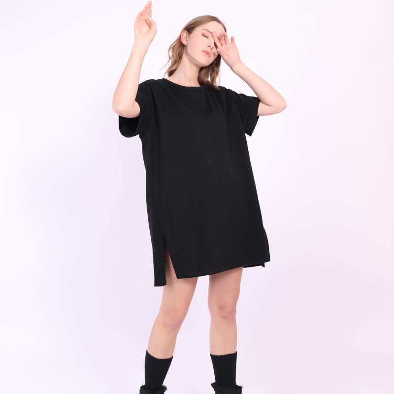 Promo Oversized T Shirt Dress Women 