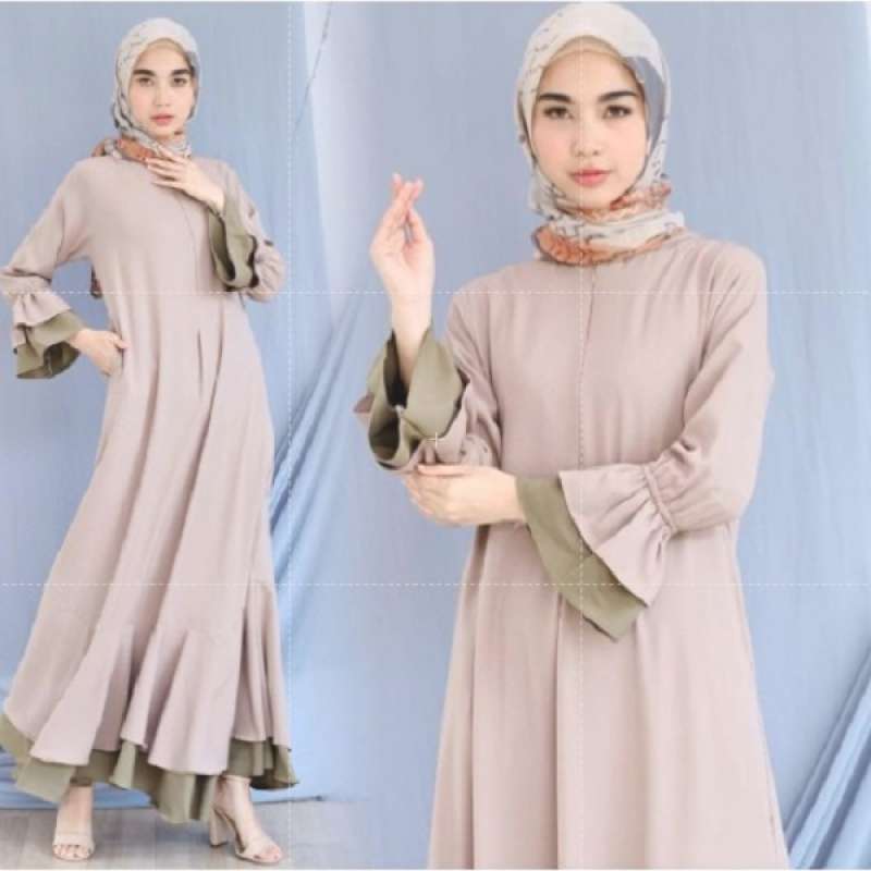 Promo Gamis fashion Muslim Wanita Maxi 
