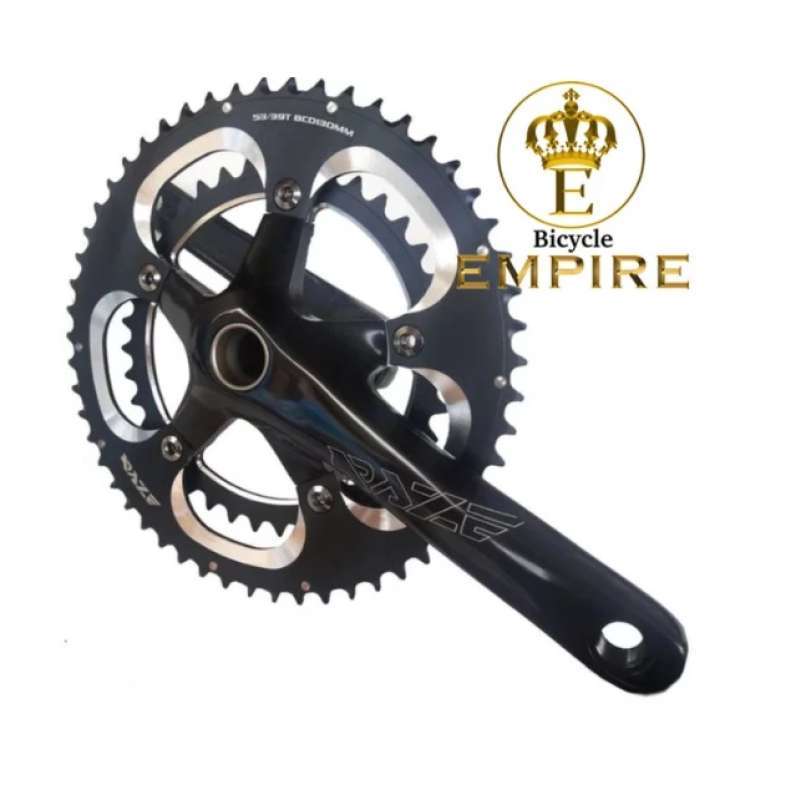 Jual Crankset Crank Raze Ht2 Hollowtech 2 Double Speed 53 39t Bcd