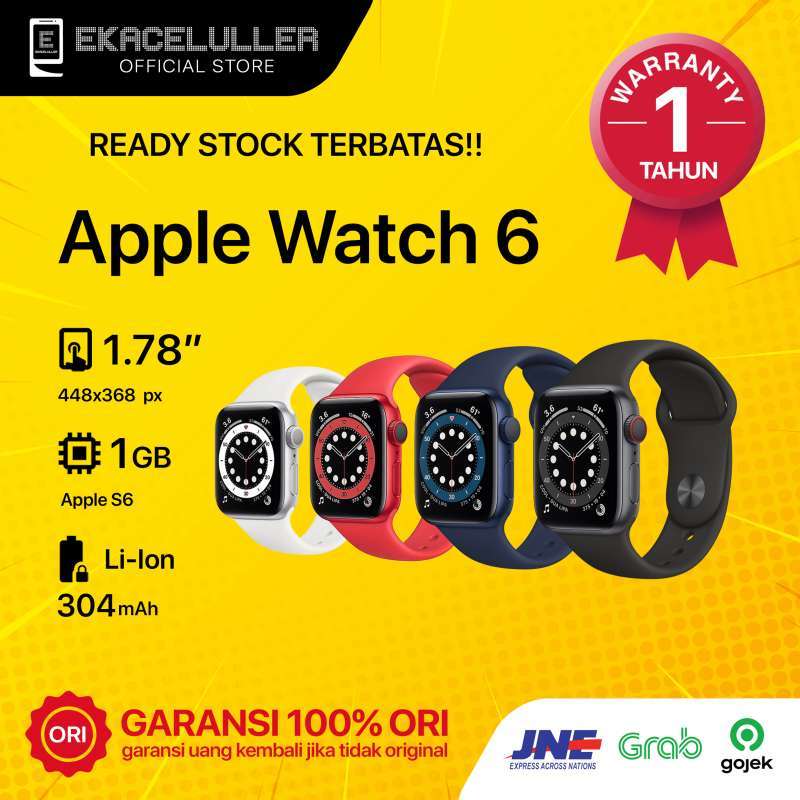 APPLE WATCH S6 40MM GPS CELLULAR NIKE ALUMINUM WITH PURE PLATINUM STRAP AND  BLACK NIKE SPORT