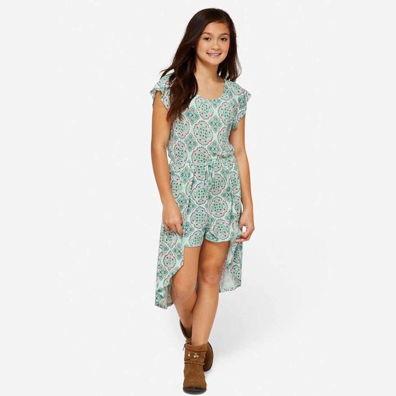 High low new arrivals maxi skirted romper