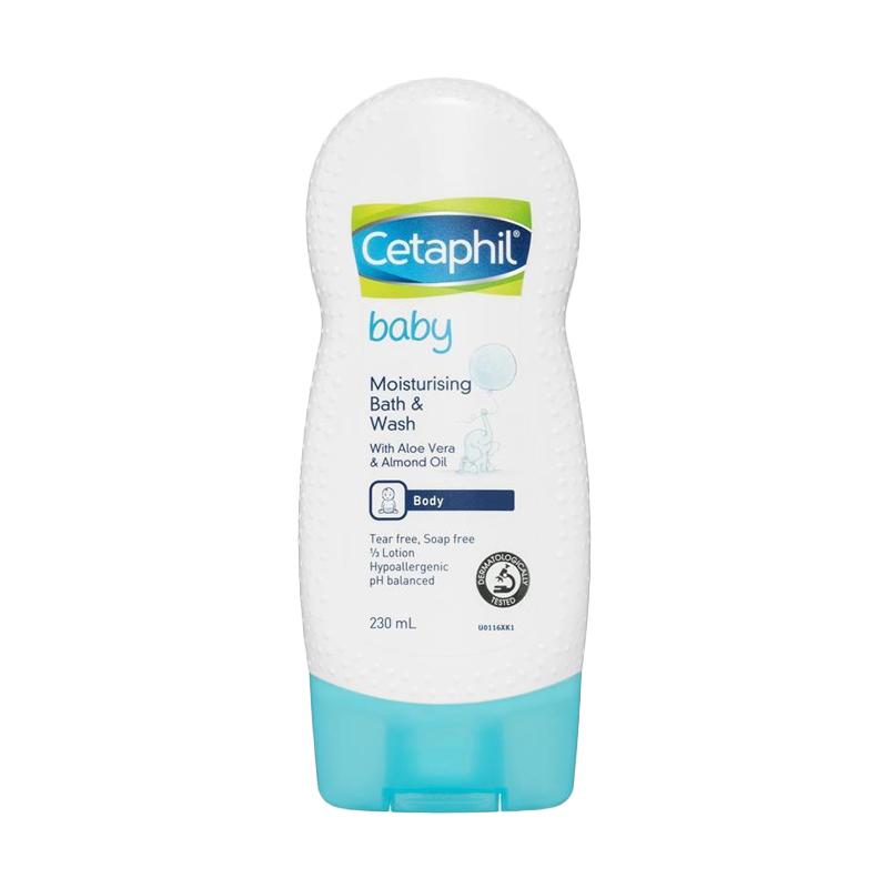 cetaphil baby moisture bath & wash 230ml