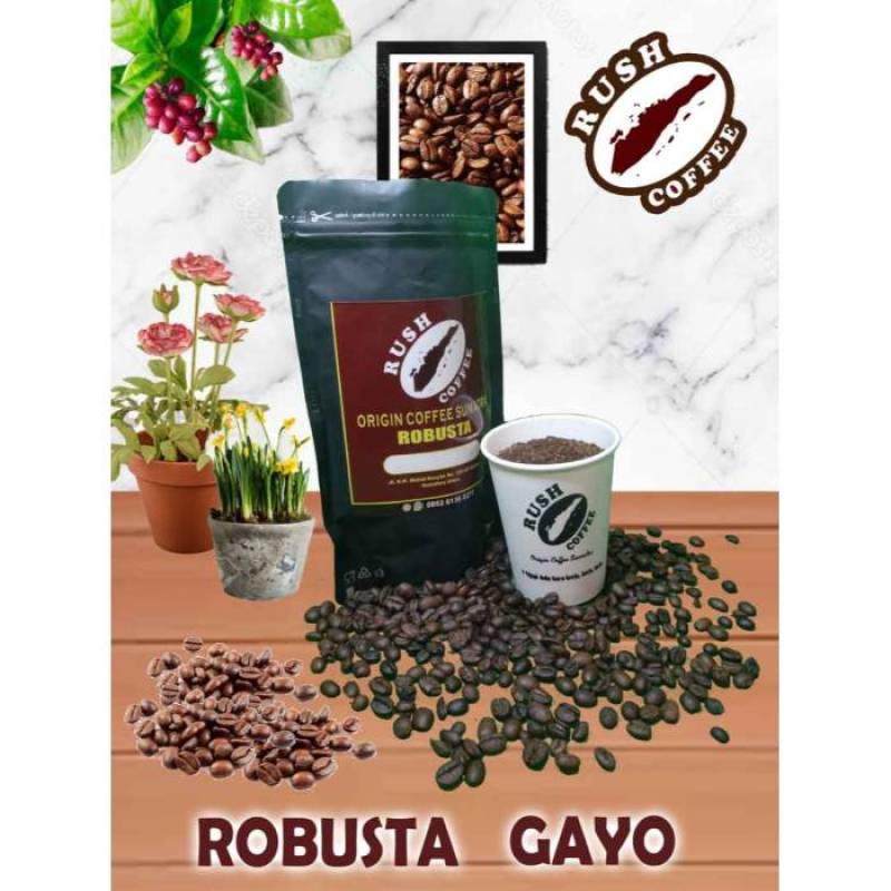 Jual Kopi Robusta Gayo 250g (kopi Biji/ Kopi Bubuk) Di Seller Rush Jual Kopi Robusta Gayo 250g (kopi Biji/ Kopi Bubuk) Di Seller Rush