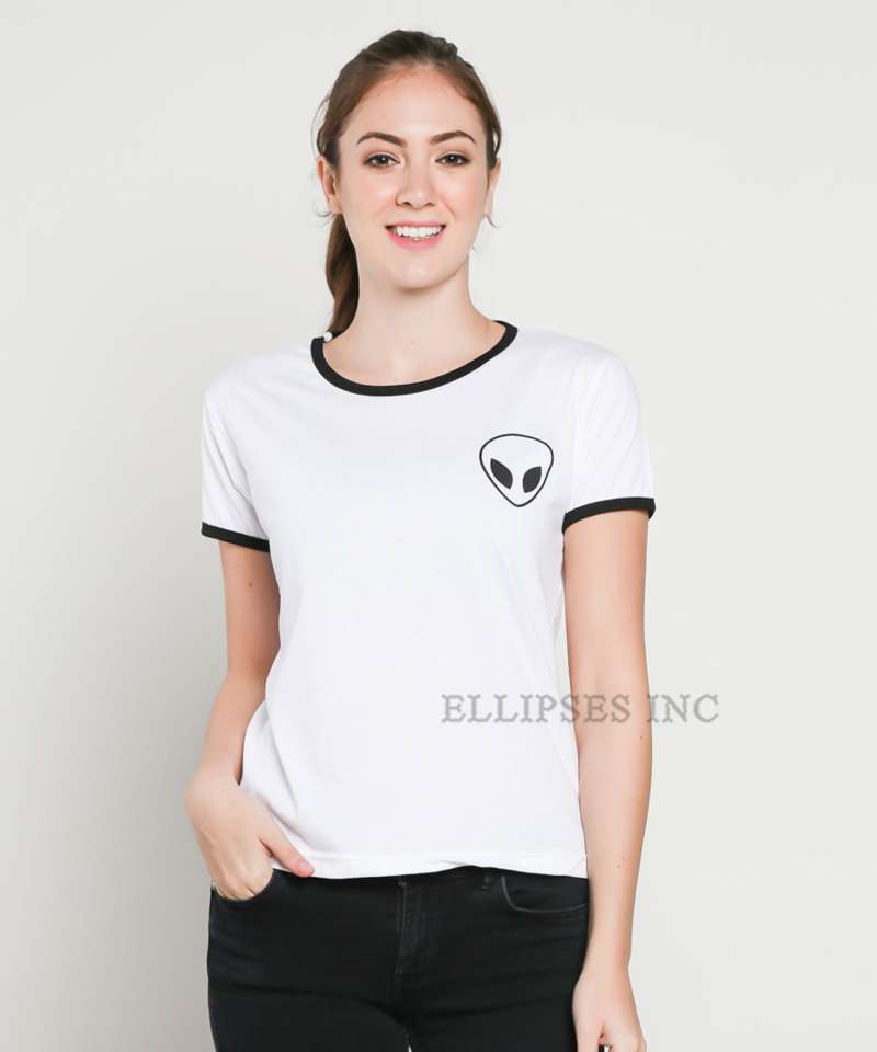Promo ELLIPSESINC Ringer Tee Wanita 