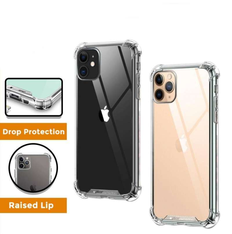 Case iPhone 12 Pro Max Mini Super Protect Anti Crack Clear Casing - Main Image