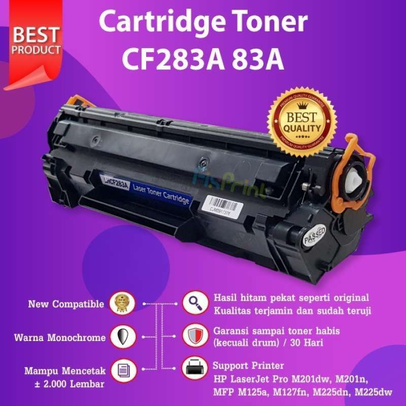 Promo Cartridge Toner Compatible HP 83A 