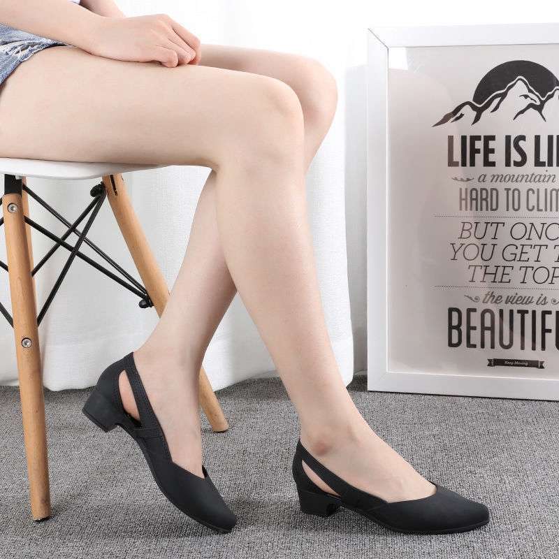 Promo IELGY Sepatu Mini Wedges Wanita 