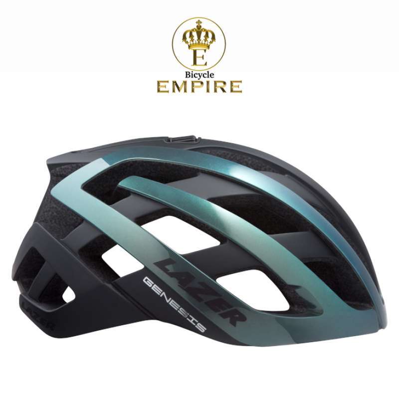 Jual Helm Sepeda Lazer Genesis Blue Haze Limitied Edition Helmet