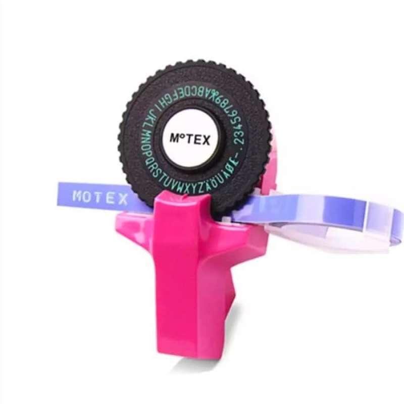 MOTEX dymo embossing label maker -