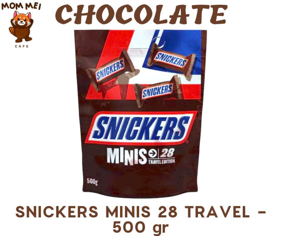 Jual Coklat SNICKERS MINIS TRAVEL CHOCOLATE di Seller Mom Mei ...