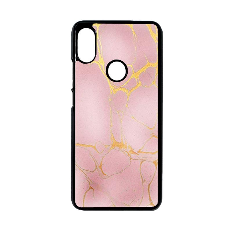 harga HEAVENCASE Motif Marble Marmer 11 Hardcase Casing for Xiaomi Redmi S2 - Hitam Blibli.