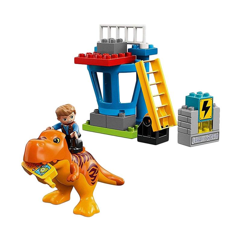 duplo t rex tower