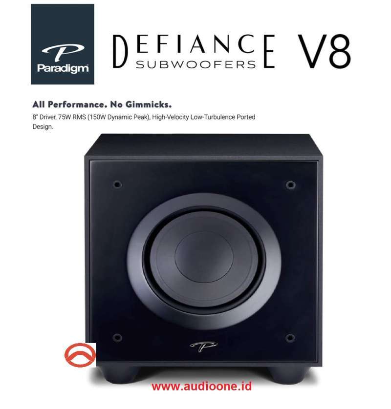 Paradigm 8 best sale inch subwoofer