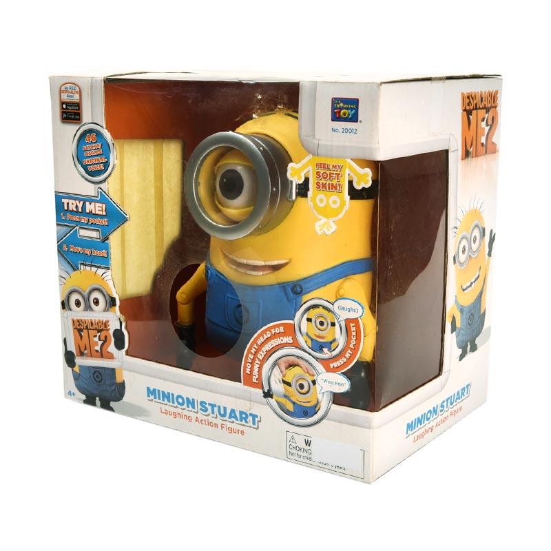 Despicable Me Minion Stuart Laughing Action Figure Thinkway Toys 20012