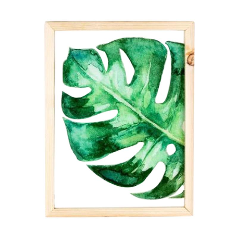 Lukisan Daun Monstera Cikimm Com