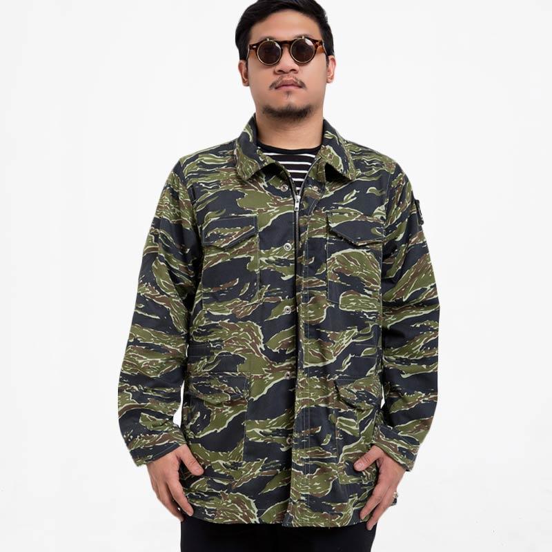 Jaket sales tiger camo