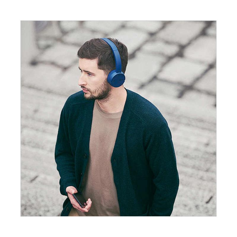 Jual Sony Original WH-CH500 Blue Bluetooth Wireless On-Ear Headphones with  Mic - headset warna Biru garansi resmi Sony Indonesia 1 tahun di Seller  MadGenius - Kota Jakarta Utara, DKI Jakarta | Blibli