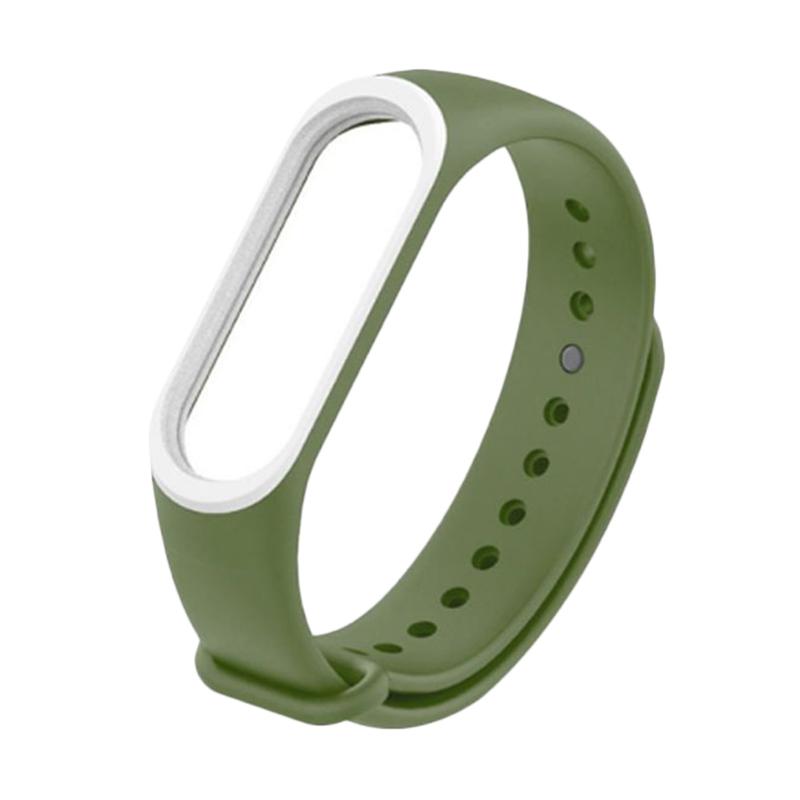 Jual Lollypop Double Color Silicone Strap For Xiaomi Mi Band 3 Online Desember 2020 Blibli
