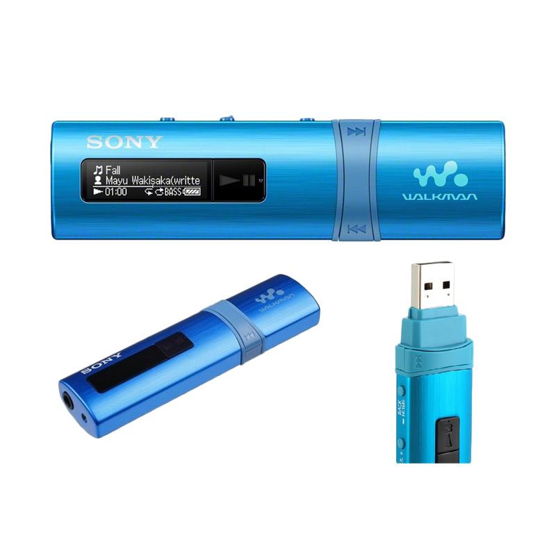 Jual Sony Nwz B183f Walkman Mp3 Player Include Earphone Blue Original 4gb Online November 2020 Blibli