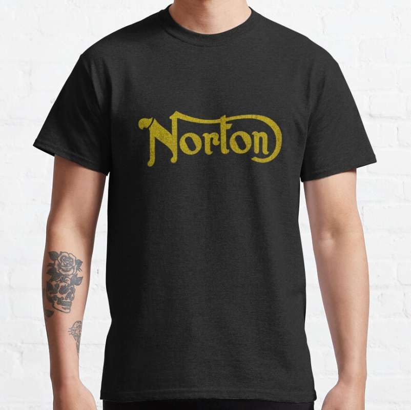 Jual Kaos Norton Motorcycles England T Shirt Pria Wanita di Seller