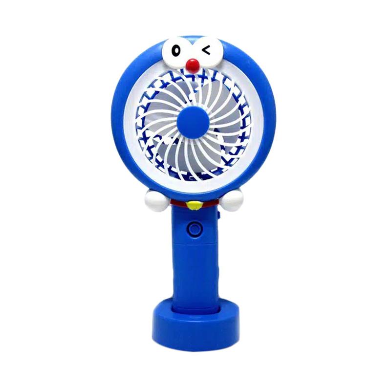 Jual Kipas Angin Lipat Cas Portable Pegang Kipas Tangan Karekter Mini Lucu Kipas Karakter Doraemon Led Kipas Angin Mini Portable Biru Online Februari 2021 Blibli