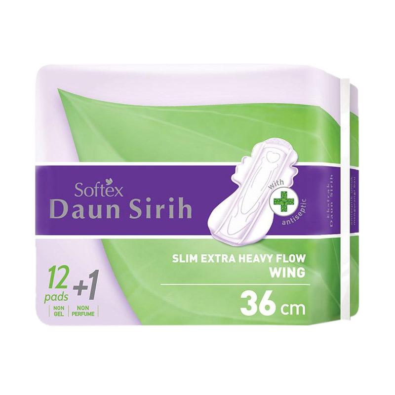 Jual Softex Daun Sirih Wing Pembalut 36 Cm 12 1 Pads Online Jual Softex Daun Sirih Wing Pembalut