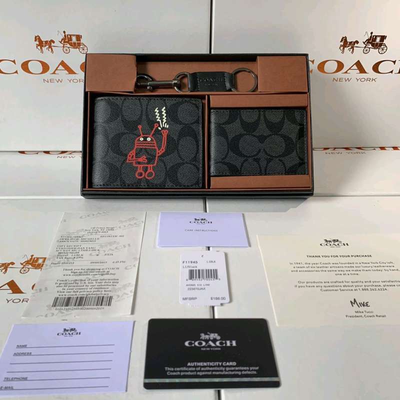 Harga coach on sale wallet
