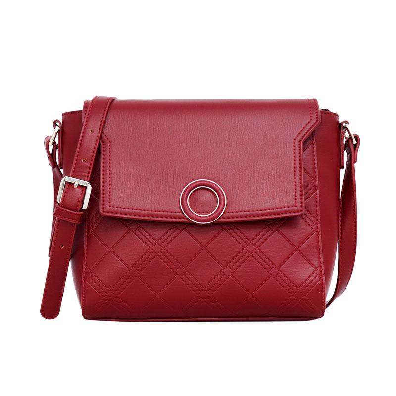 sling bag maroon