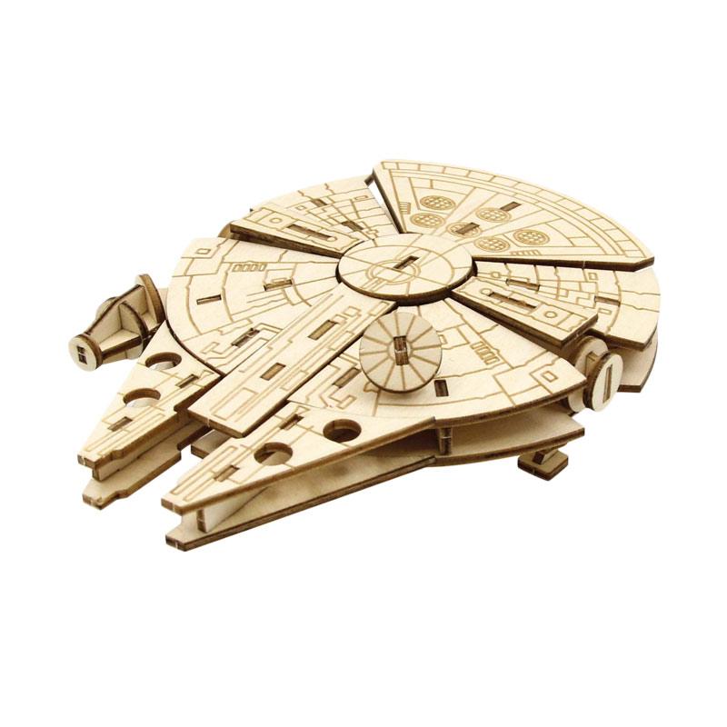 Kigumi Incredibuilds 3D Puzzle - Milenium Falcon