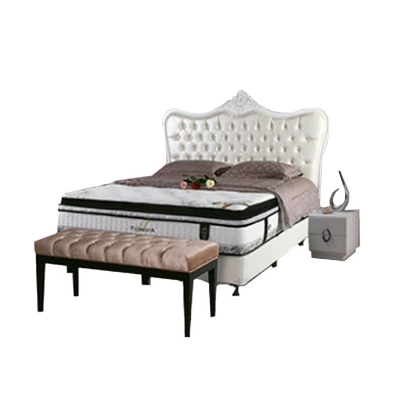Floresta Pirelli Latex Plush Top Hb Romawi Set Springbed Terbaru Agustus 2021 Harga Murah Kualitas Terjamin Blibli
