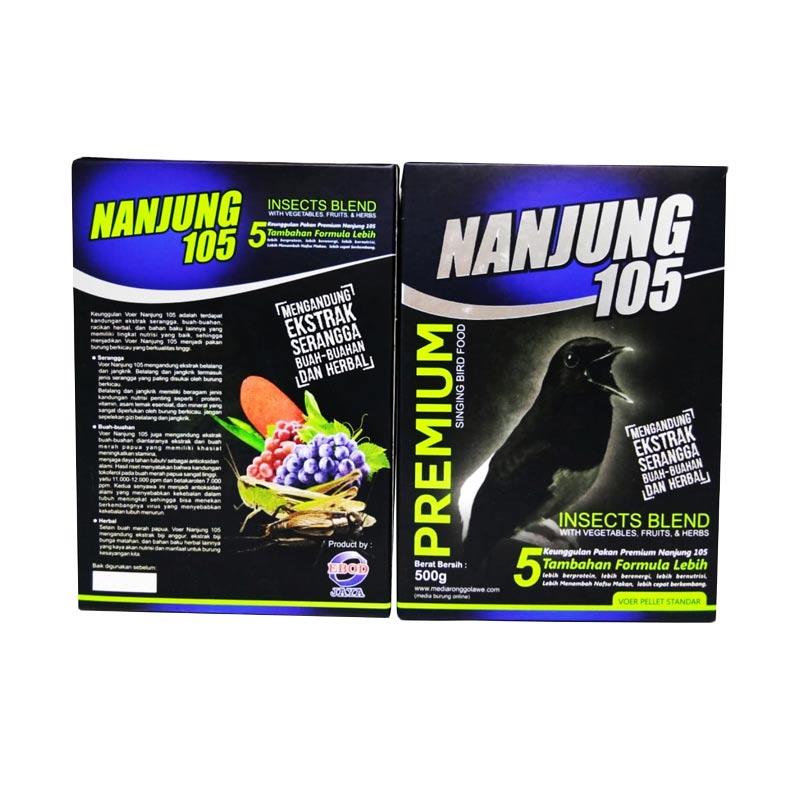Jual Ebod Jaya Nanjung 105 Voer Pelet Pakan Burung Juara Lomba