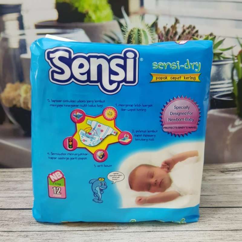 Jual Sensi Dry Nb12 Pcs Popok Bayi Baru Lahir Newborn Di Seller