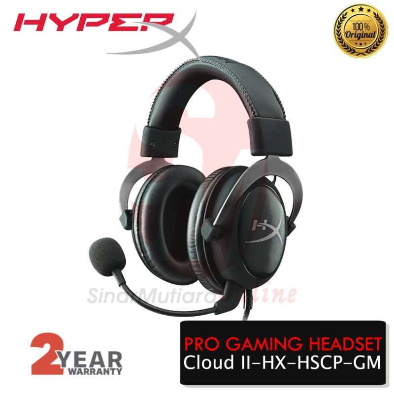 Jual Console Headset HyperX Cloud II Pro Gaming Headset KHX-HSCP-GM di  Seller Simura Online Official Store - Kota Jakarta Barat, DKI Jakarta |  Blibli