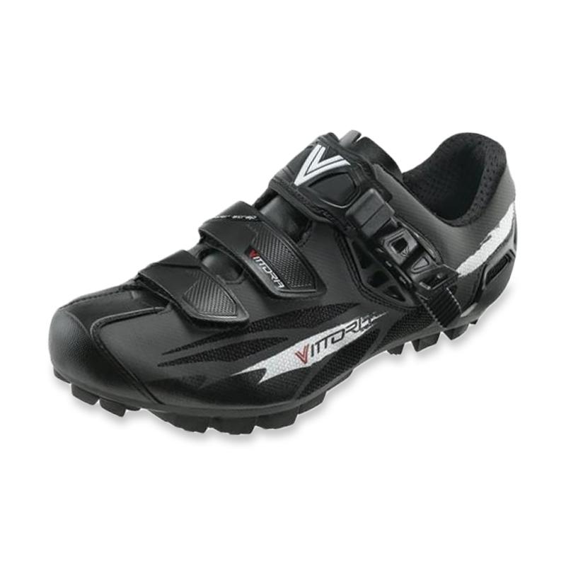 Jual Vittoria Captor Crs Shoes Sepatu Mtb Black White Murah