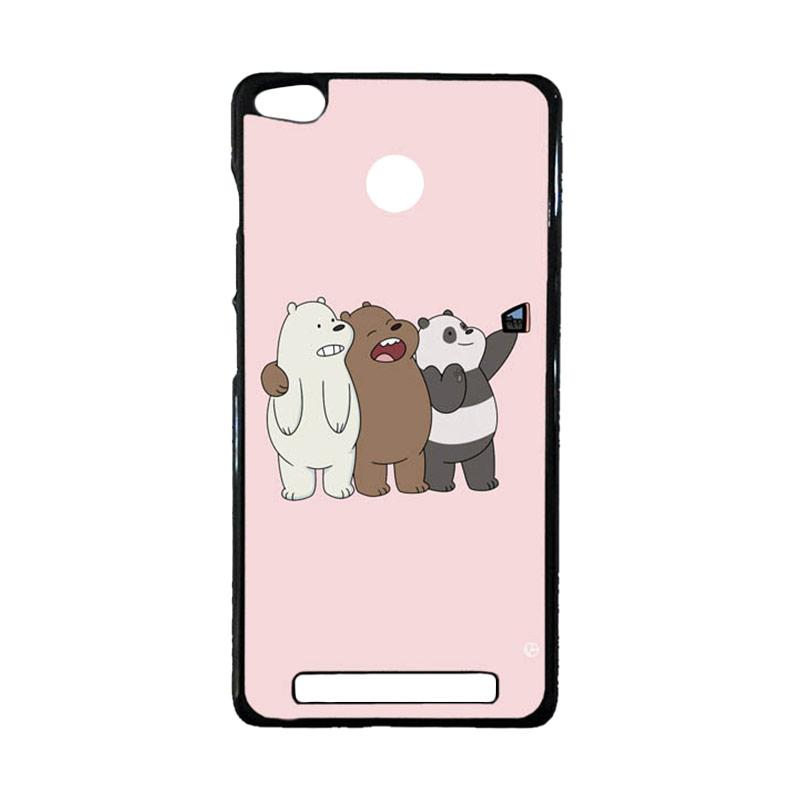 Bunnycase We Bare Bears Selfie L0029 Custom Hardcase Casing For Xiaomi Redmi 3 Pro Or 3s