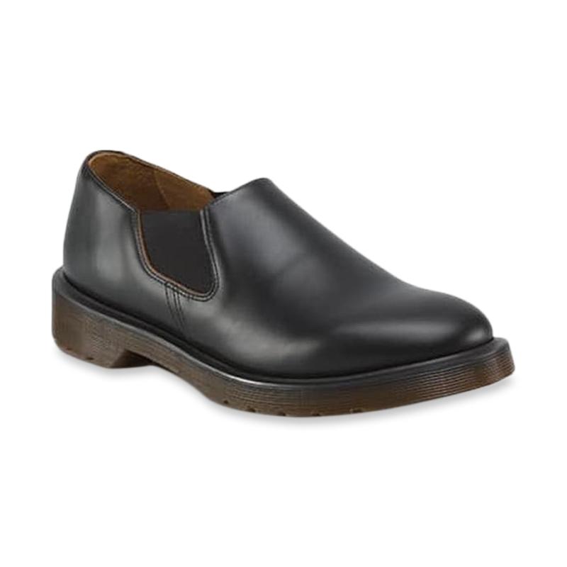 Jual Dr. Martens Louis Gussett Sepatu Slip on Unisex Black