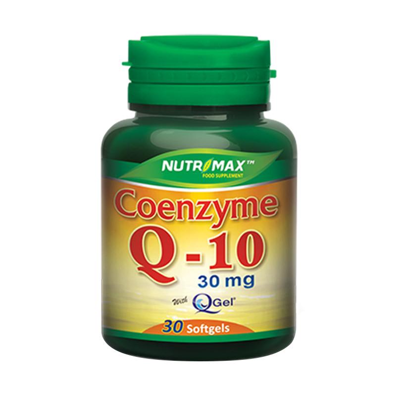 Jual Nutrimax Coenzyme Q 10 Vitamin 30 Mg 30 Softgels Terbaru Juli 2021 Jual Nutrimax Coenzyme Q 10 Vitamin 30 Mg 30 Softgels Terbaru Juli 2021