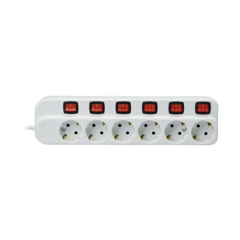 Jual Krisbow Stop Kontak With Ekstensi - Putih [6 Socket] Di Seller Fersha Shop - Pasar Baru, Kota Jakarta Pusat | Blibli