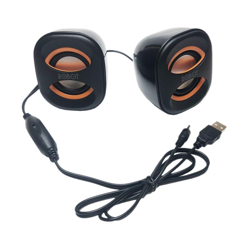 Jual Robot Rs160 Speaker Audio Usb Portable Mini Music Player Pc Hp Laptop Aux 3 5mm Online Februari 2021 Blibli