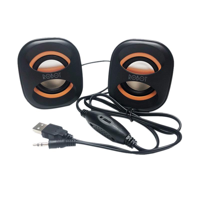 Jual Robot Rs160 Speaker Audio Usb Portable Mini Music Player Pc Hp Laptop Aux 3 5mm Online Februari 2021 Blibli