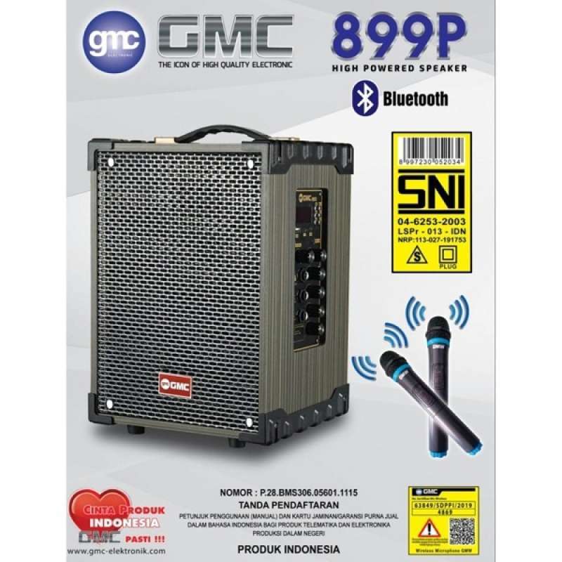 Mic dan speaker portable top