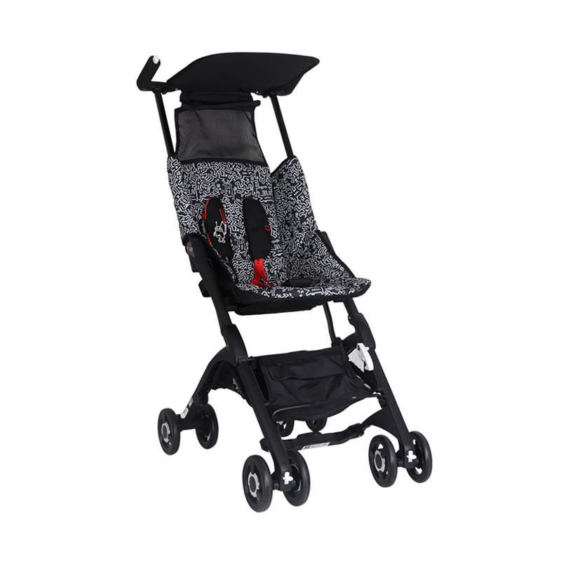 Keith Haring Pockit Kereta Dorong Bayi 