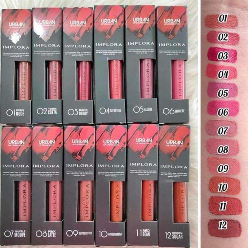 Implora urban lip cream on sale matte