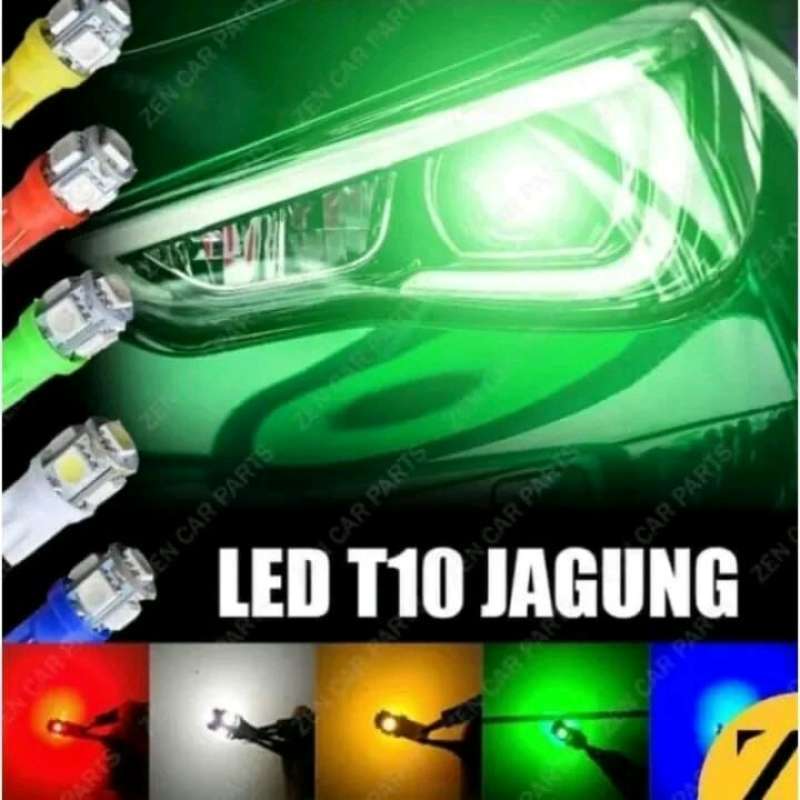 Jual Lampu Led Jagung T10 5 Titik Sein Kota 1 Pasang Universal Motor Mau Pun Mobil Biru Di Seller Cover Tangki Rf Asmor Kota Tangerang Banten Blibli