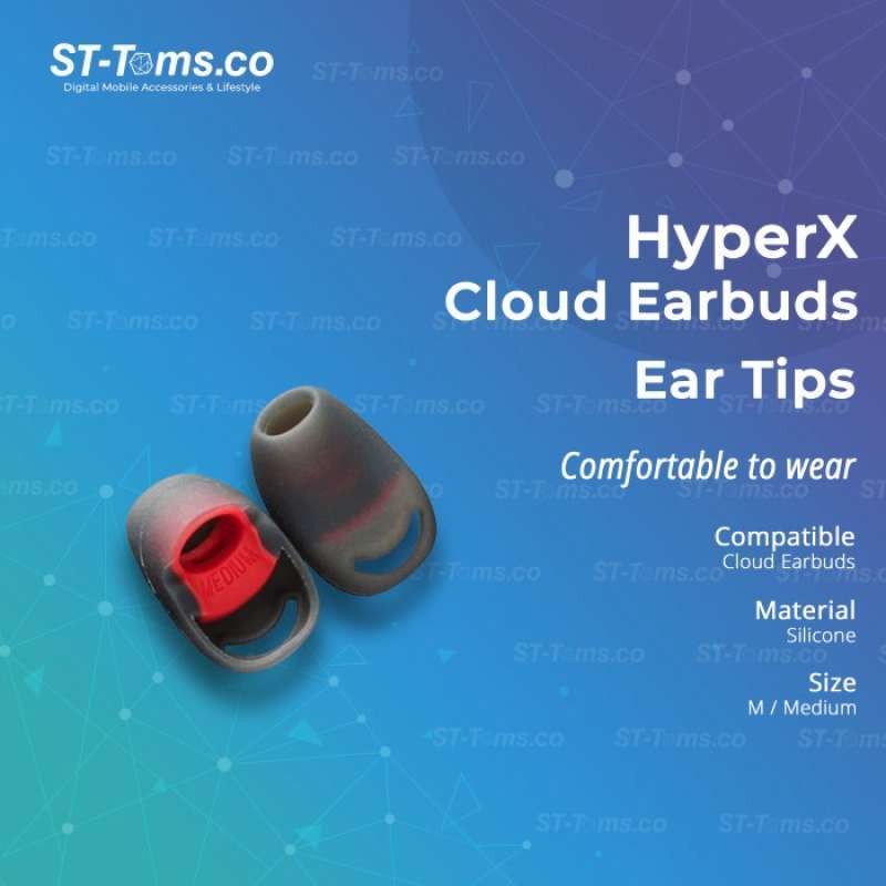 Jual HyperX Cloud Earbuds Ear Tips 