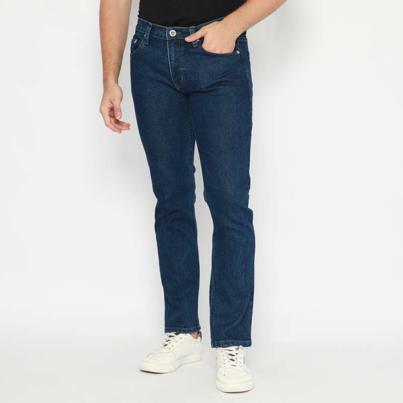 Promo FICHINO Denim Pants Medium Blue 