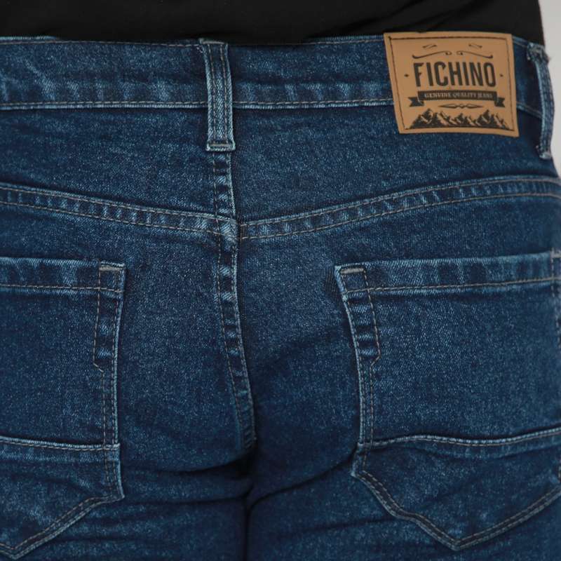 Promo FICHINO Denim Pants Medium Blue 