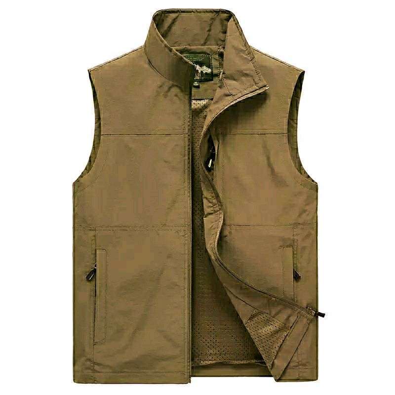 jaket rompi pria rompi pria lapangan vest rompi keren jaket rompi vest pria multifungsi rompi kasual pria rompi outdoor katun drill